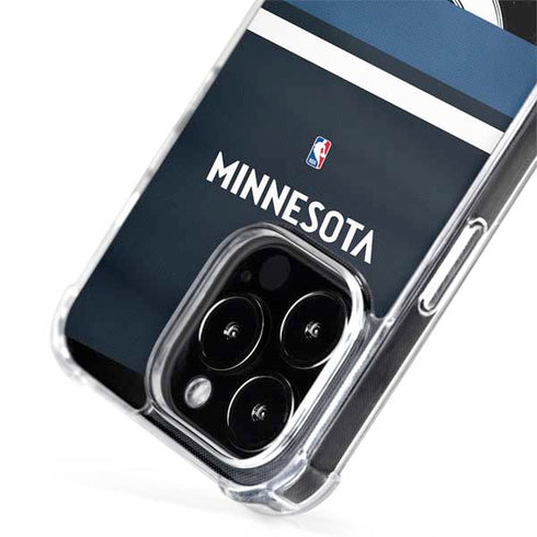 NBA Minnesota Timberwolves Jersey iPhone 15 Pro MagSafe Case